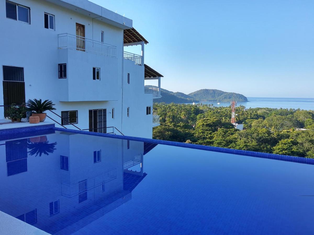 Sunset House Zihuatanejo Lejlighedshotel Eksteriør billede